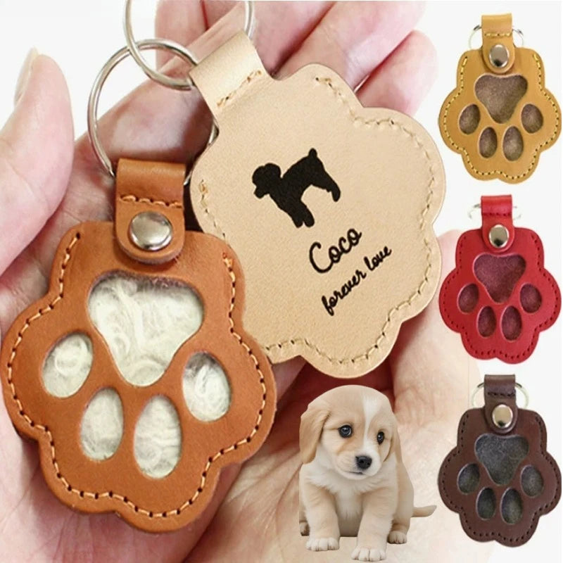 5pcs Pet Hair Holder Keychains