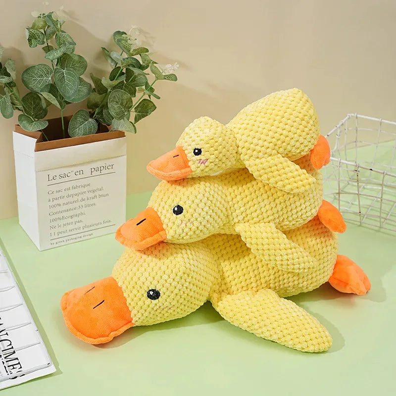 Pet Plush Toy Dog Calming Duck